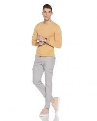 Generic Symbol Men's Slim Stretch Casual Trouser
